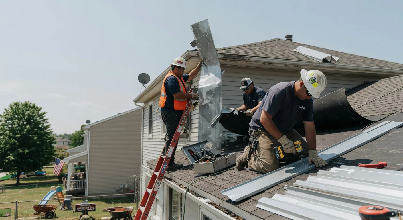 Metal Roof Repair in Kaysville, UT